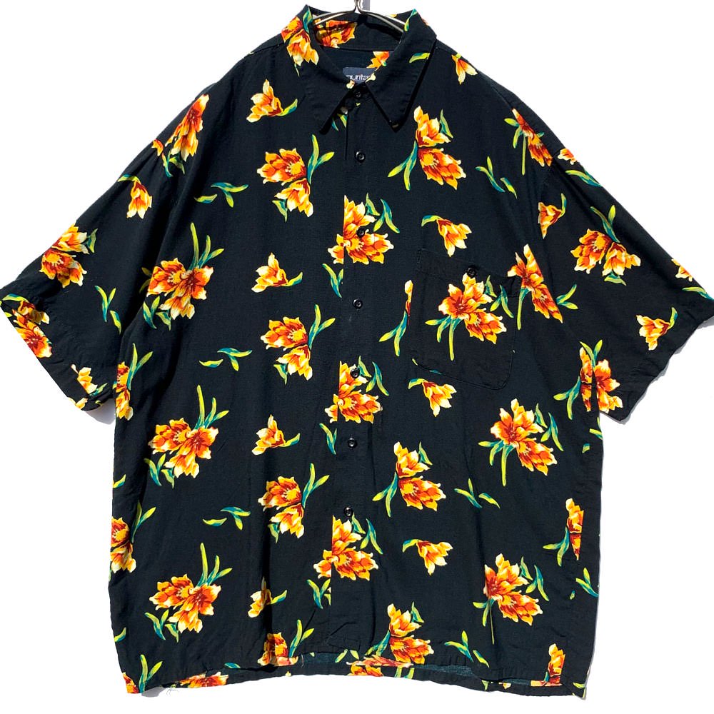 ピューリタン【PURITAN】ヴィンテージ レーヨン アロハシャツ【1980s-】Vintage Hawaiian Shirts
