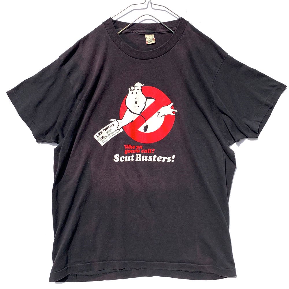 ゴーストバスターズ【Ghostbusters】ヴィンテージ ノーゴースト プリント Tシャツ【1980s-】Vintage Movie T-Shirt