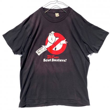  ΡȥХGhostbustersۥơ Ρ ץ Tġ1980s-Vintage Movie T-Shirt