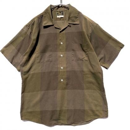  ΡSearsۥơ S/S ץ󥫥顼ġ1960s-Vintage Open Collar Shirts