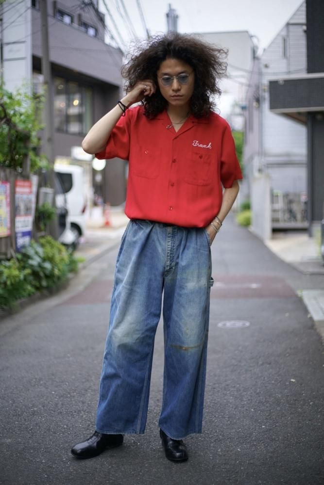【スーパーセール】 PRESS MATE,PERMANENT LANE USA製 ブラック×ゴールド 遊ばす ウエア