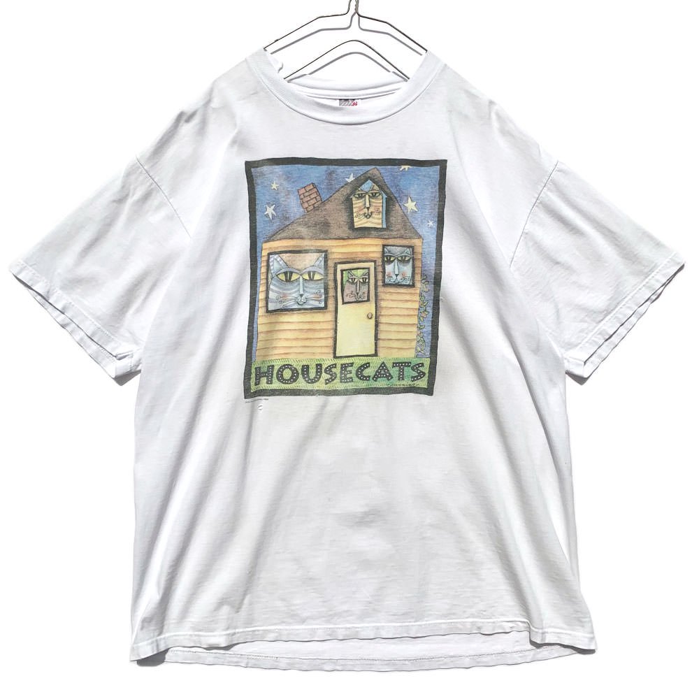 古着 通販 ヴィンテージ 猫プリント Tシャツ【1995's】【Cat House】Vintage Print T-Shirts