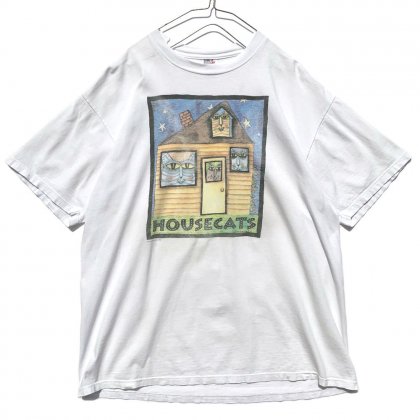  Ρơ ǭץ Tġ1995'sۡCat HouseVintage Print T-Shirts