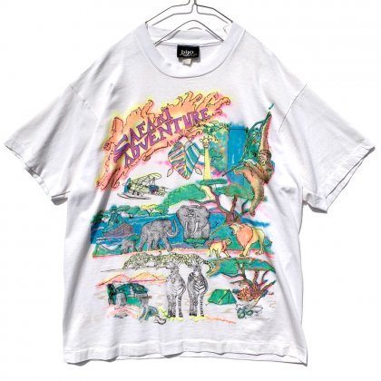  Ρơ ȯˢץ T 1980sVintage Foam Print T-Shirt