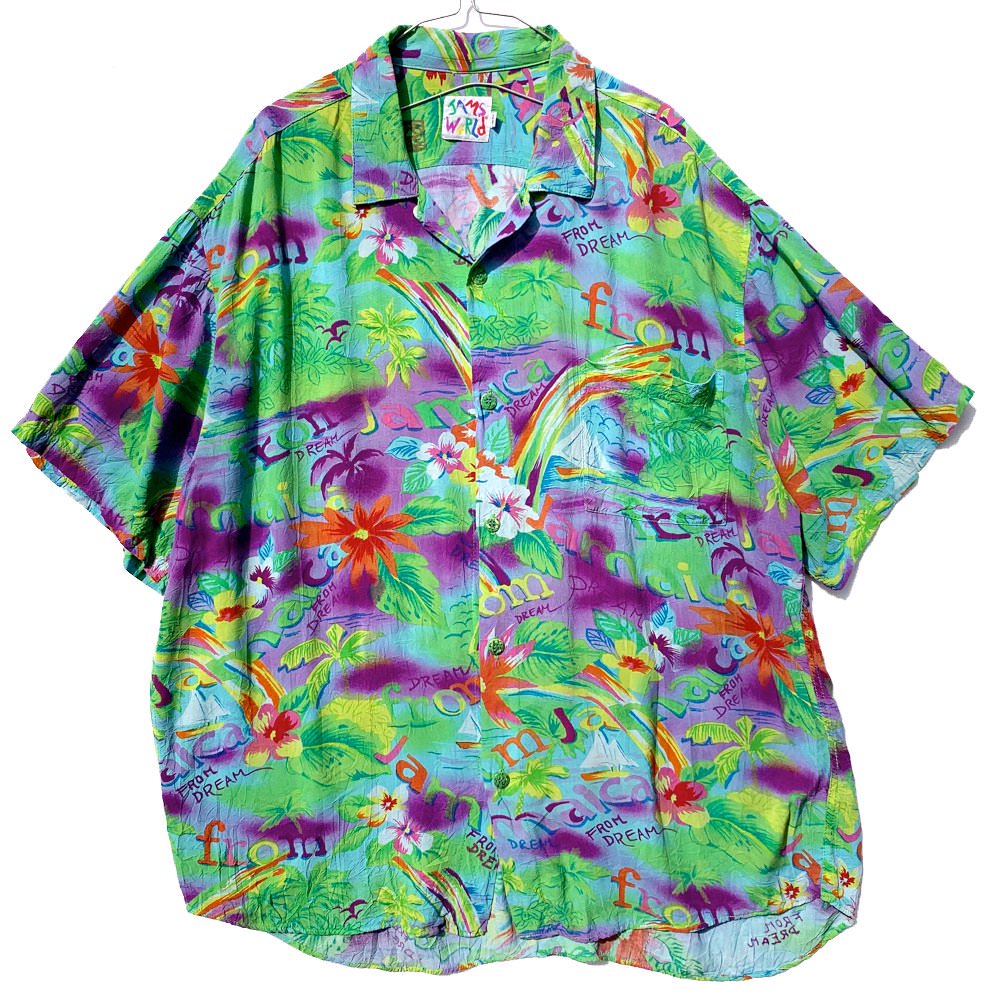 ジャムズワールド【Jams World】ヴィンテージ レーヨン アロハシャツ【1990's】Vintage Rayon Hawaiian Shirt