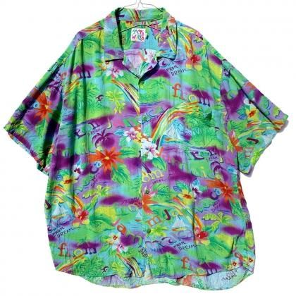  ΡॺɡJams Worldۥơ 졼 ϥġ1990'sVintage Rayon Hawaiian Shirt