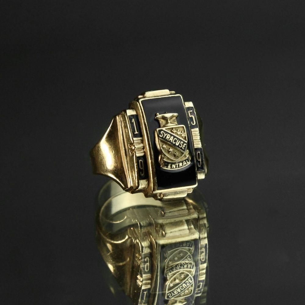 ヴィンテージ カレッジリング【1959s】【DIEGES&CULST 10Kt Gold