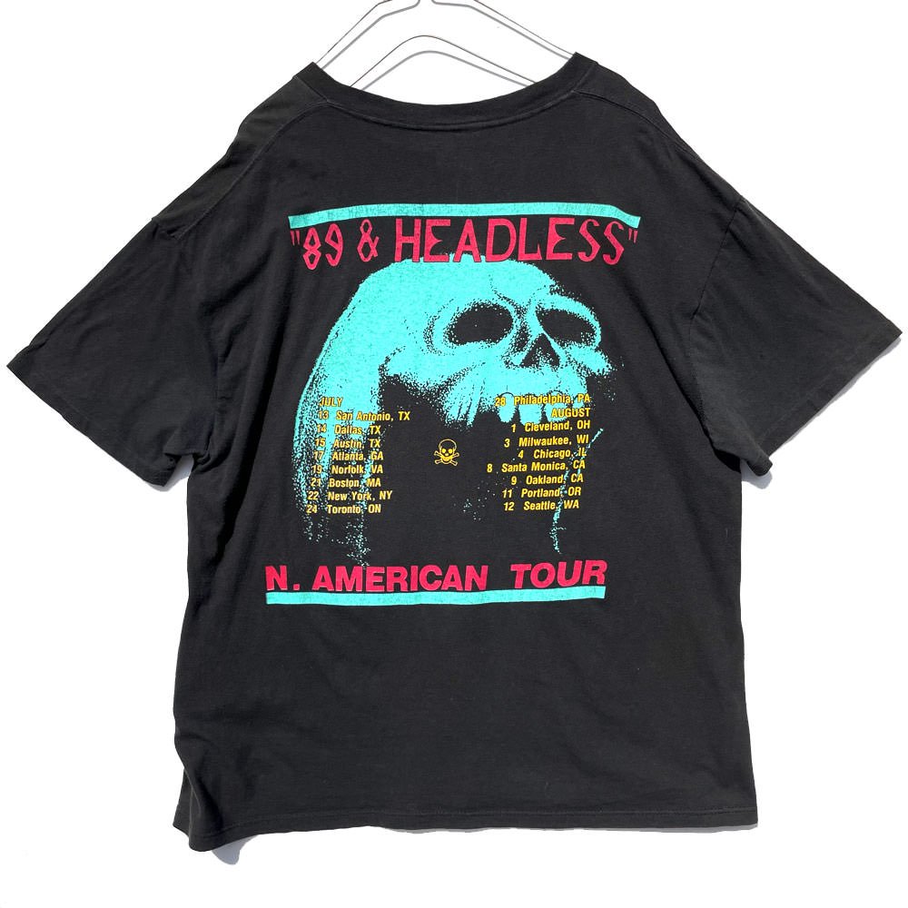 ワスプ【W.A.S.P.】ヴィンテージ ツアー Tシャツ【1989's】Vintage 89 & Headless N.American Tour  T-Shirt