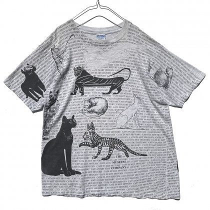  Ρơ ǭץ TġCat In Art Historyۡ1990s-Vintage Print T-Shirts