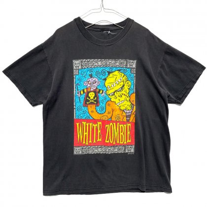  Ρۥ磻ȡӡWhite Zombieۥơ Х T 1998'sVintage Print T-Shirt