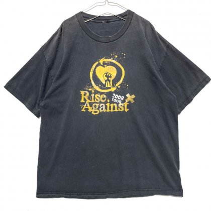  Ρ饤󥹥ȡRise Againstۥơ ĥ T 2008'sVintage Appeal to Reason Tour T-Shirt