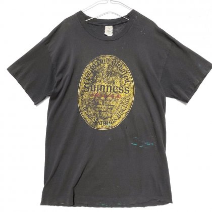  ΡͥGuinness Beerۥơ ץ Tġ1990's-Vintage Print T-Shirt