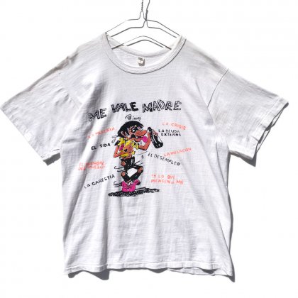  ΡME VALE MADREۥơ ȥץ Tġ1980's-Vintage Cartoon Print T-Shirt