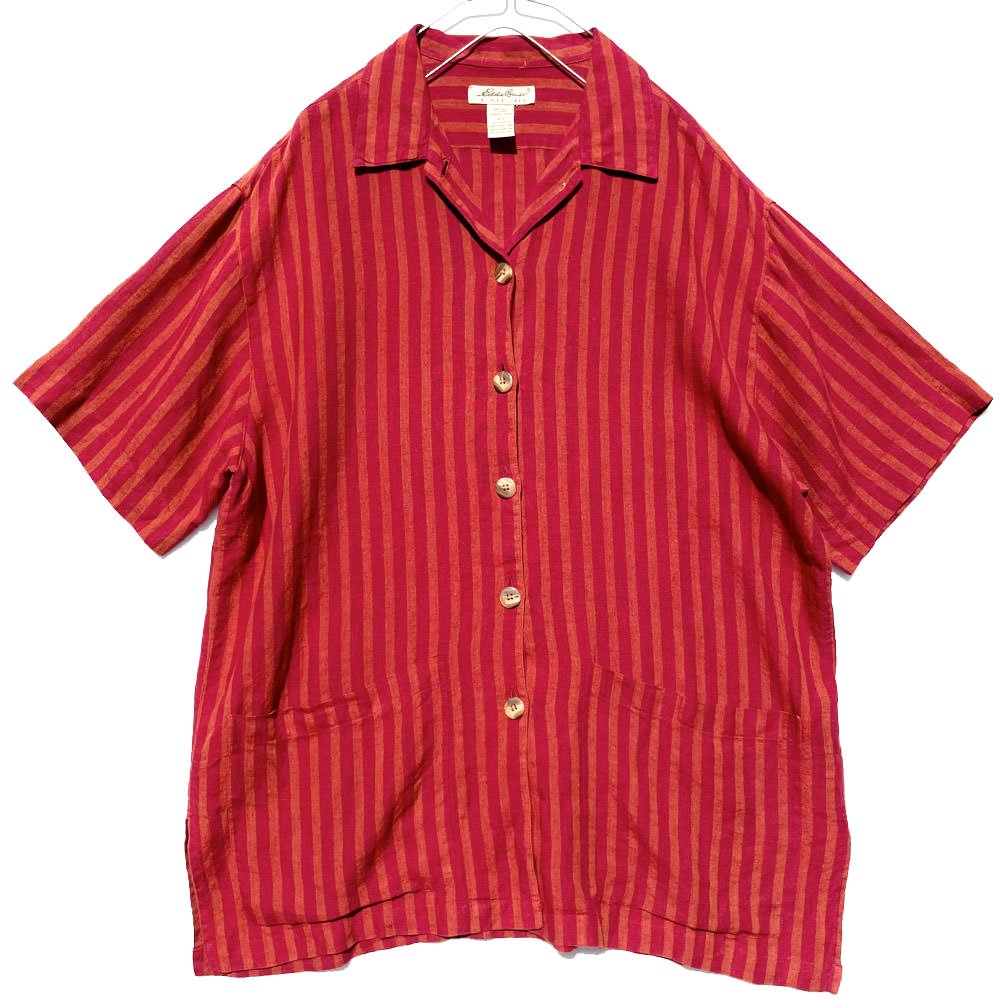 Vintage エディーバウアーAKA EDDIE BAUER リネンシャツ