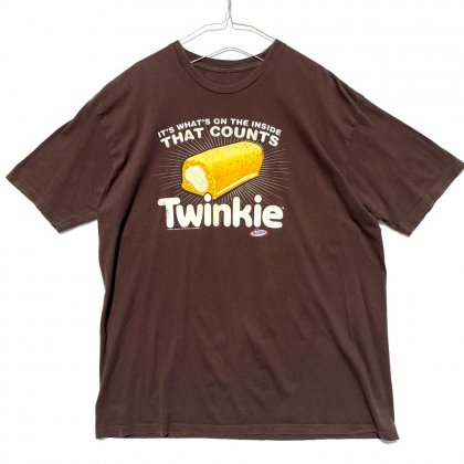  Ρȥ󥭡Twinkieۥơ ȹץ Tġ2010'sVintage Company Logo Print T-Shirt