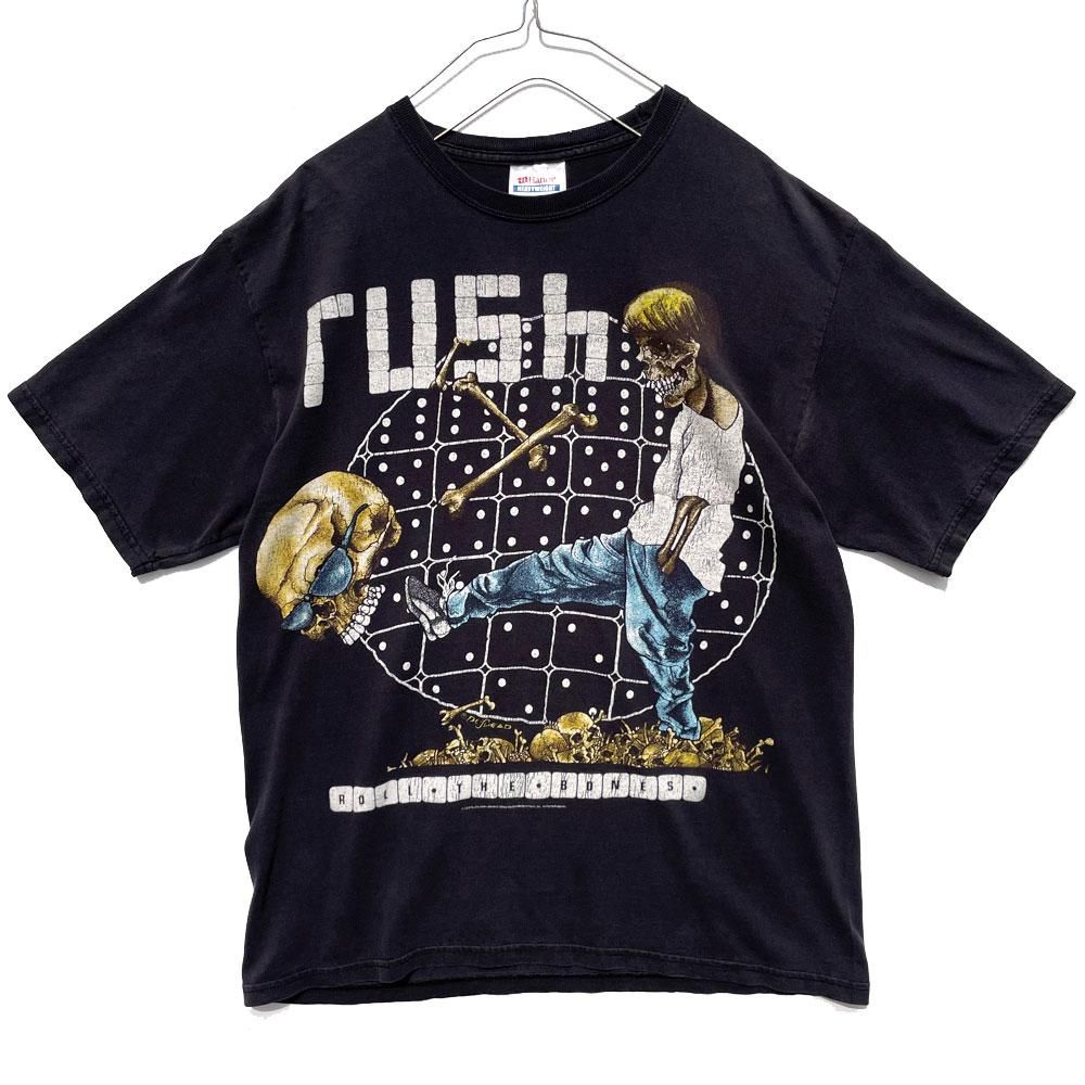 パスヘッド  pushead ヴィンテージ　rush バンドＴシャツ　Tシャツ