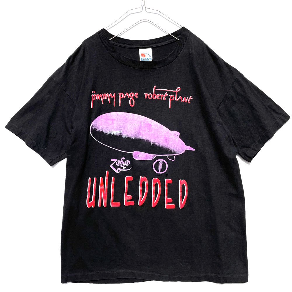 ジミー ペイジ & ロバート プラント【jimmy page & robert plant】ヴィンテージ ツアーTシャツ【1995's】Vintage  UNLEDDED Tuor T-Shirt