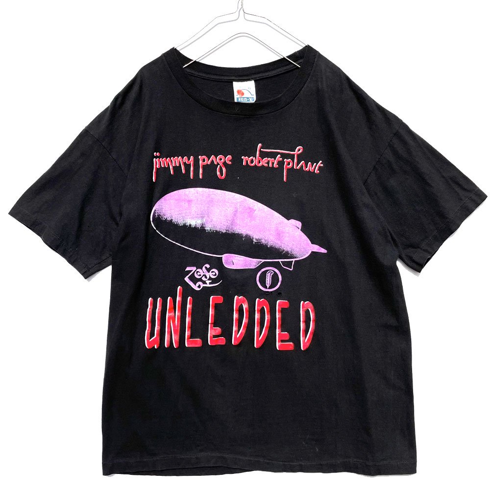 古着 通販 ジミー ペイジ & ロバート プラント【jimmy page & robert plant】ヴィンテージ  ツアーTシャツ【1995's】Vintage UNLEDDED Tuor T-Shirt