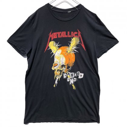  Ρ᥿ꥫMetallica -Damage Incۥơ ѥإå Tġ2016'sVintage Skull T-Shirt