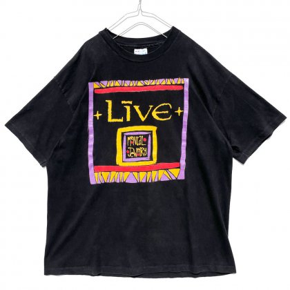  Ρ饤֡LIVE - Mental Jewelryۥơ Х Tġ1990's-Vintage Promotion T-Shirt