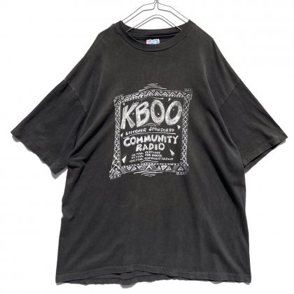  ΡKBOOۥơ ץ⡼ Tġ1990's-Vintage Community Radio Print T-Shirt