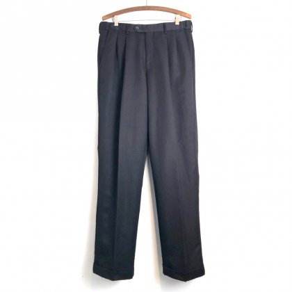  Ρơ  2å ȥ饦1980's-ۡPERRY ELLISVintage Tapered Silhouette 2tuck Trouser