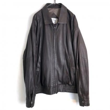  Ρơ 쥶㥱åȡ1990'sۡRemyVintage Big Silhouette Leather Jacket