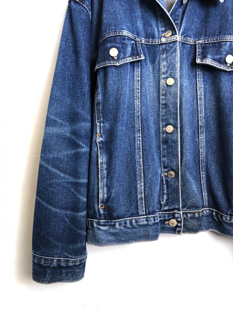 ヴィンテージ ビッグシルエット デニムジャケット【1980s-】【ADRIANA SPORT】Vintage Big Silhouette Denim  Jacket