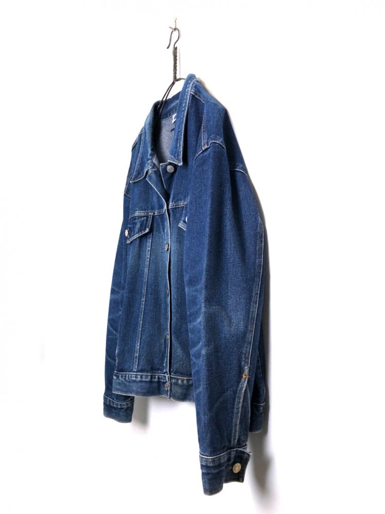 ヴィンテージ ビッグシルエット デニムジャケット【1980s-】【ADRIANA SPORT】Vintage Big Silhouette Denim  Jacket