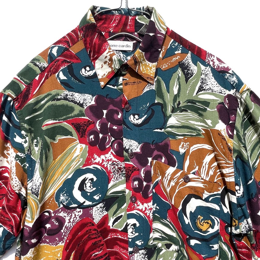 ピエール・カルダン【pierre cardin】ヴィンテージ レーヨン アロハシャツ【1990's】Vintage Rayon Hawaiian  Shirt