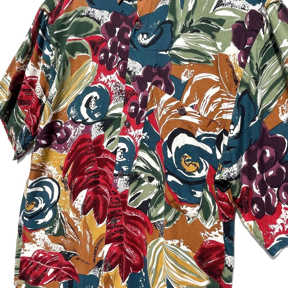 ピエール・カルダン【pierre cardin】ヴィンテージ レーヨン アロハシャツ【1990's】Vintage Rayon Hawaiian  Shirt