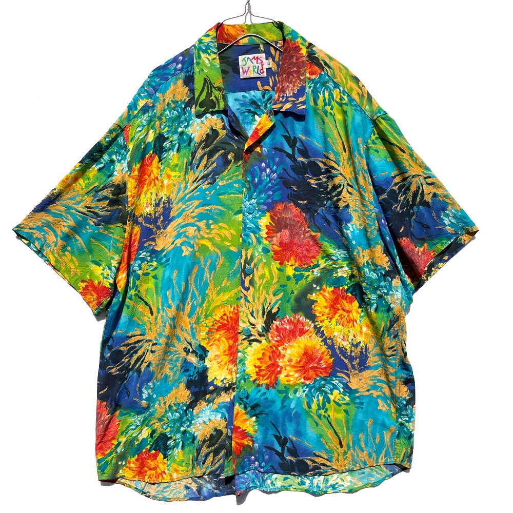 ジャムズワールド【Jams World】ヴィンテージ レーヨン アロハシャツ【1990's】Vintage Rayon Hawaiian Shirt
