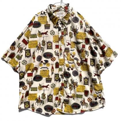  ΡޥϥåManhattanۥơ S/S ܥ󥷥ġ1960'sVintage Button-Down Shirt