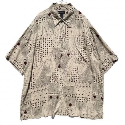 Ρơ S/S ӥå륨å 졼󥷥 ڥ꡼1990's-Vintage Rayon Shirt