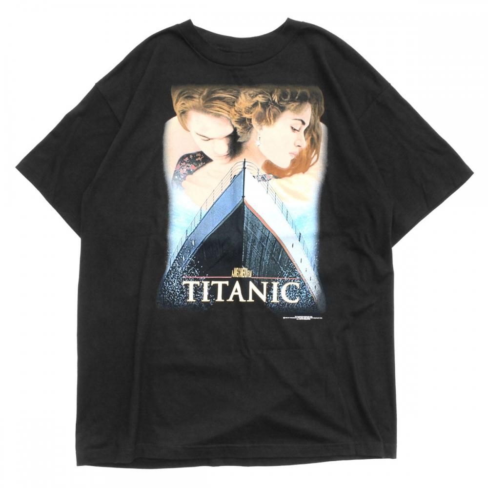 XL Titanic Promo Tee タイタニック 黒 Tシャツ ムービーT-