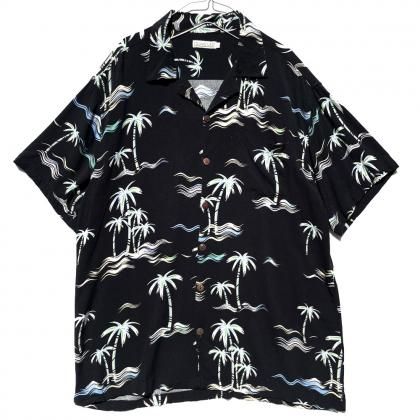  Ρơ 졼 ϥġ1990'sۡYOUNG USAVintage Rayon Hawaiian Shirt