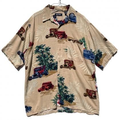  Ρơ 졼 ϥġ1990'sVintage Rayon Hawaiian Shirt