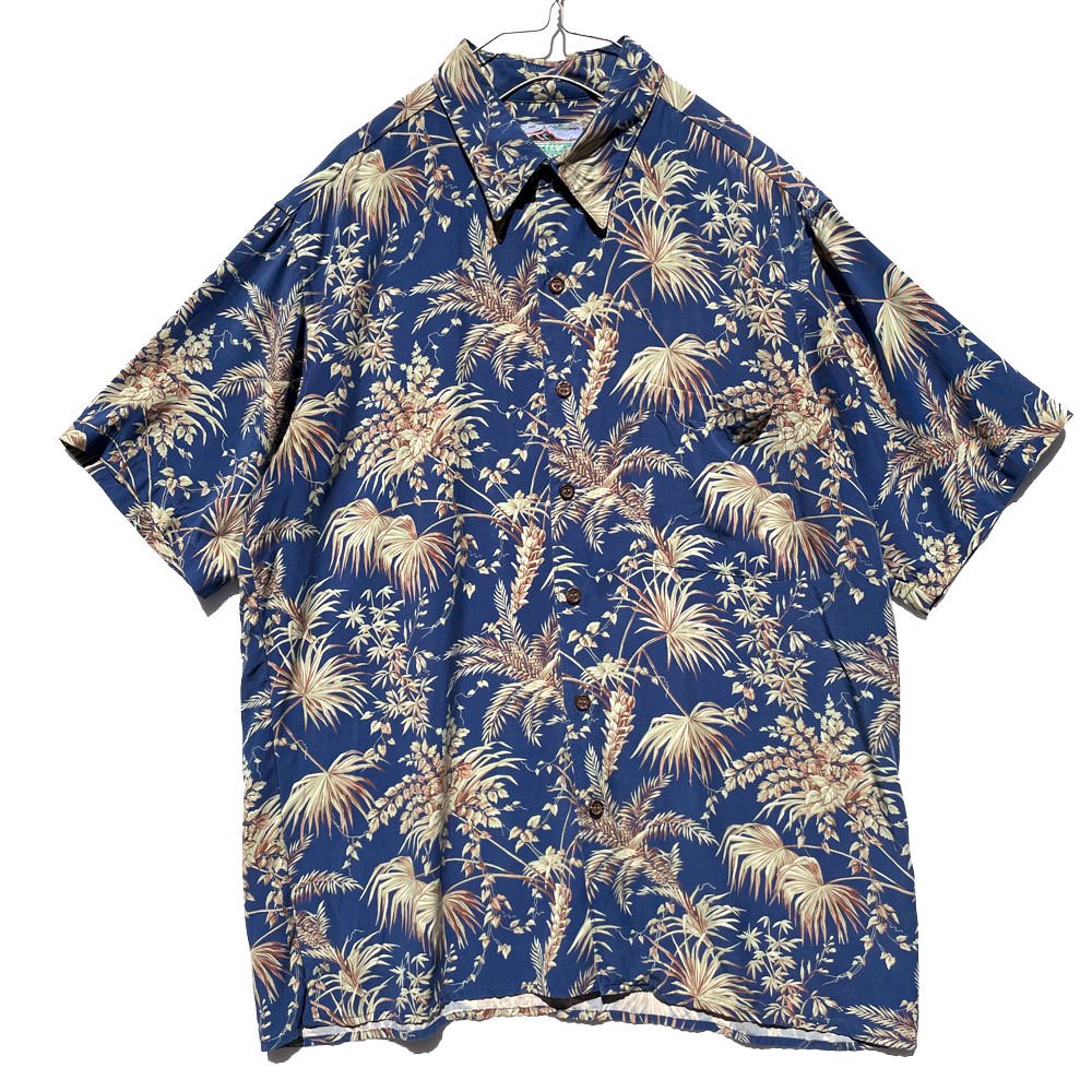 レインスプーナー【Reyn Spooner Made In Hawaii】ヴィンテージ レーヨン アロハシャツ【1980's】Vintage  Rayon Hawaiian Shirt