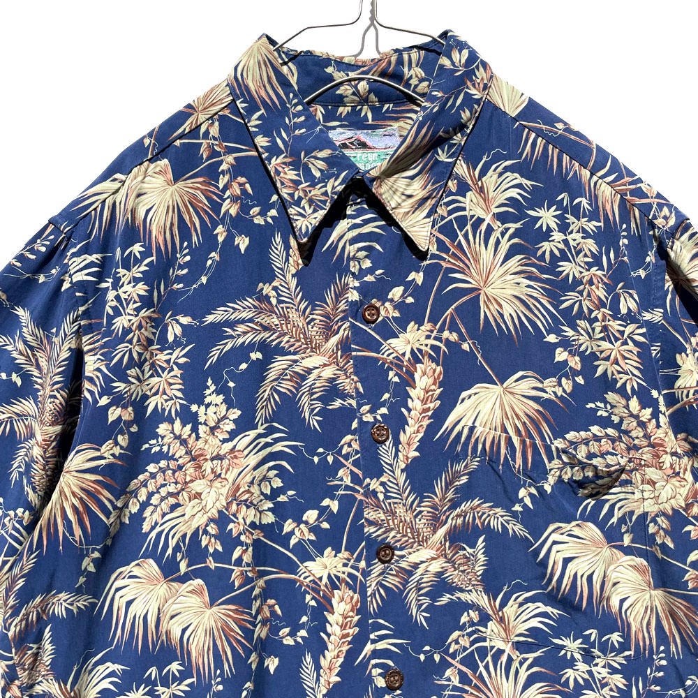 レインスプーナー【Reyn Spooner Made In Hawaii】ヴィンテージ レーヨン アロハシャツ【1980's】Vintage  Rayon Hawaiian Shirt