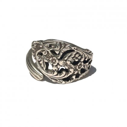  Ρơ ס Reed Barton - STERLINGۡ1940'sVintage Spoon Ring