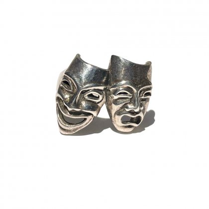  Ρơ ȥե С󥰡925 - STERLINGVintage Two-Face Silver Ring