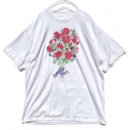  Ρơ ֡ץ T 1990's-Vintage Bouquet Print T-Shirt