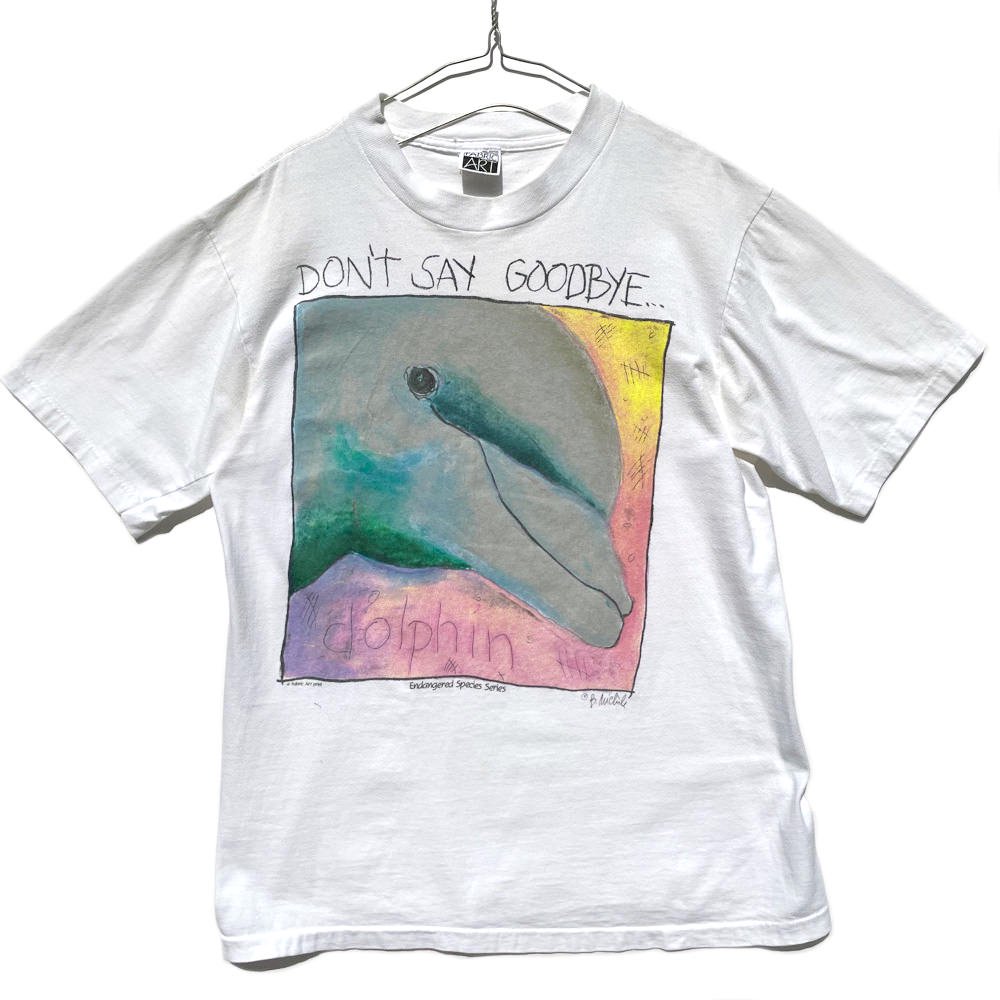 【FABRIC ART】ヴィンテージ アートプリント Tシャツ 【1990's-】Vintage Art Print T-Shirt