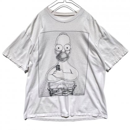  Ρץ󥺡The Simpsonsۥơ եץ T 1994'sVintage Print T-Shirt