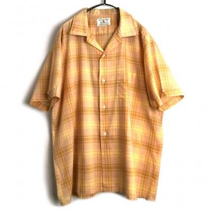  Ρơ S/S ץ󥫥顼ġ1960's-ۡBraidburnVintage Short Sleeve Loop Collar Shirt