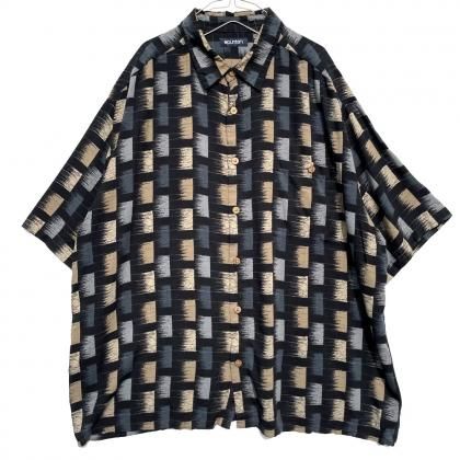  Ρԥ塼꥿Puritanۥơ ӥå륨å S/S 졼󥷥ġ1990'sVintage Rayon Shirt