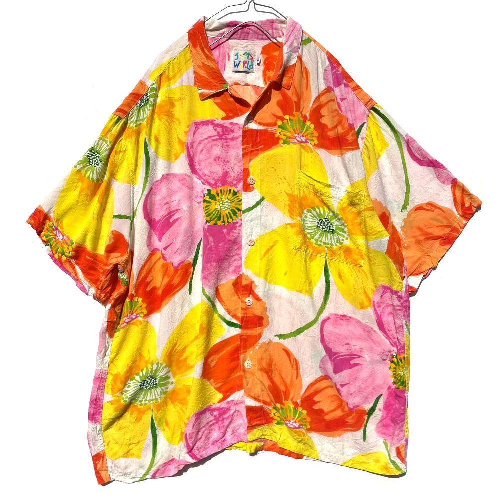 ジャムズワールド【Jams World】ヴィンテージ レーヨン アロハシャツ【1990's】Vintage Rayon Hawaiian Shirt