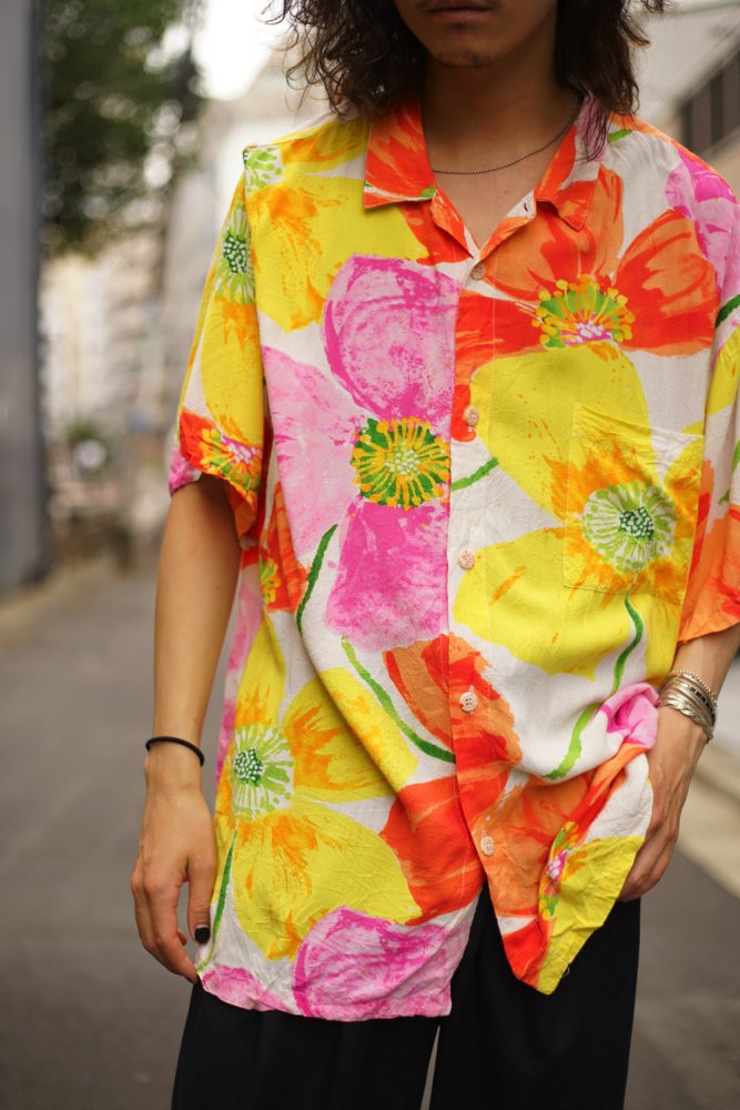 ジャムズワールド【Jams World】ヴィンテージ レーヨン アロハシャツ【1990's】Vintage Rayon Hawaiian Shirt