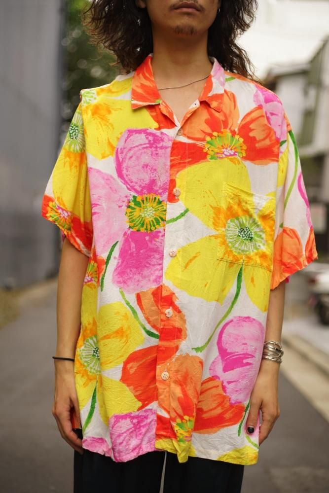 ジャムズワールド【Jams World】ヴィンテージ レーヨン アロハシャツ【1990's】Vintage Rayon Hawaiian Shirt