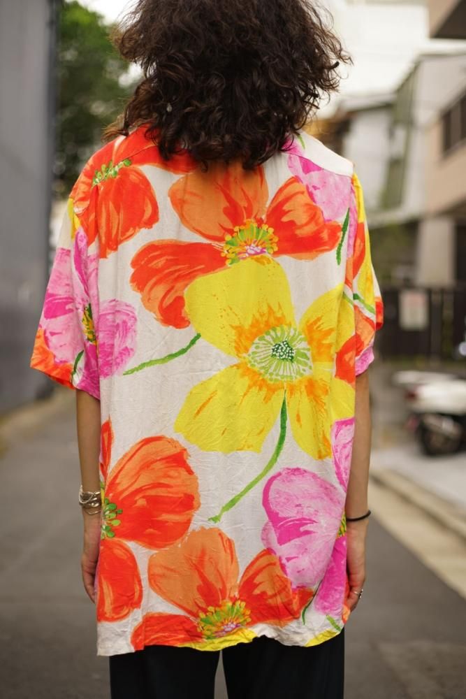 ジャムズワールド【Jams World】ヴィンテージ レーヨン アロハシャツ【1990's】Vintage Rayon Hawaiian Shirt